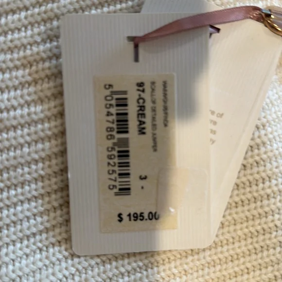 Ted Baker Ivory Knit Sweater - Picture 11 of 11